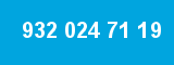 932 024 71 19